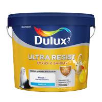 Dulux Краска Ultra Resist Кухня и Ванная в/д ультрастойкая матовая (7% блеска) BW 5л. Матовая. 