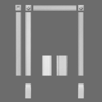 Орак Дверной декор D200 (96х30х96мм) (8)