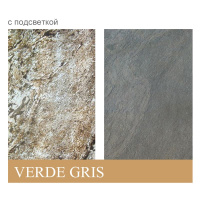 Каменный шпон Translucent Verde Gris (верде Грис) 122x61см (0,74 м.кв) Слюда