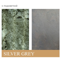 Каменный шпон Translucent Silver Grey (силвер Грей) 122x61см (0,74 м.кв) Слюда